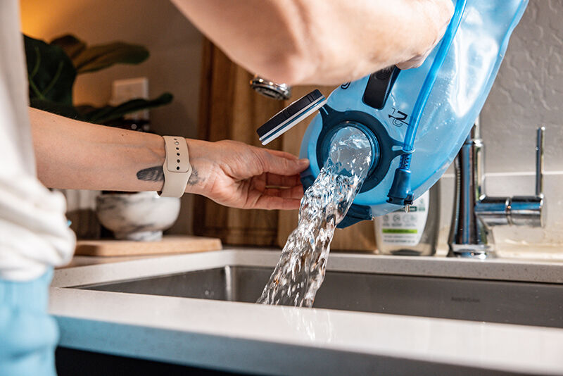 How often to clean a reservoir?